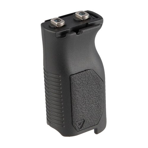El grip angulado Strike Industries ofrece un ángulo de 86°, gestión de cables patentada, estabilidad mejorada y diseño bajo perfil para un mejor control del arma.