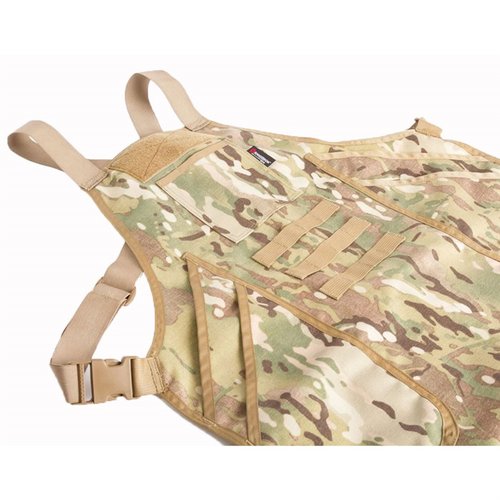El delantal Gunsmith de Armageddon Gear es duradero, con bolsillos múltiples y correas ajustables, perfecto para protegerte mientras trabajas en lo que te gusta.