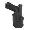 El T-SERIES L2C de BLACKHAWK ofrece retención activa con el pulgar, seguridad total y un diseño que asegura un acceso rápido a tu Glock 48 en cualquier situación.