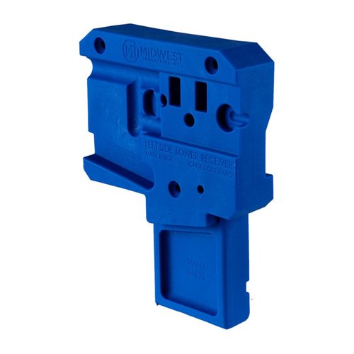 Los Lower Receiver Blocks de MIDWEST INDUSTRIES son de polímero resistente, ideales para el ensamblaje y mantenimiento de AR-15 y AR .308, ¡100% hechos en EE. UU!