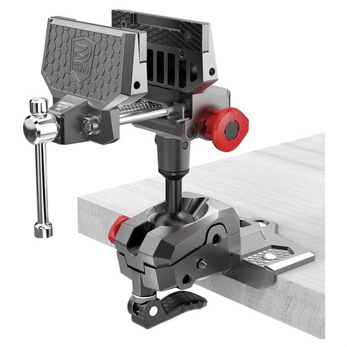 El ARMORER'S MASTER VISE™ te permite ajustar tu arma en cualquier ángulo sin sacarla, con Torq-Lok™ para fuerza y mordazas Gun-Fit para un agarre perfecto.