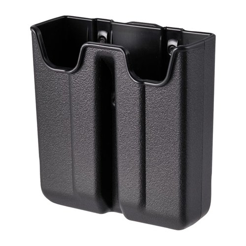 El portacargadores Lictor G9 acepta cargadores mil-spec de pistolas como Glock, Sig y Beretta, además de otras populares, ofreciendo versatilidad y seguridad.