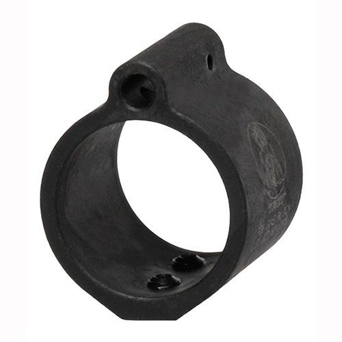 El gas block bajo perfil Troy .936 es ideal para rifles con cañones bull de 0.936, compatible con .223, 5.56 y .308, fabricado en acero 4140.