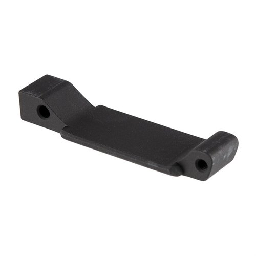 El TGF, BLK es un guardamonte de aluminio 7075, anodizado, con tornillo de ajuste y pin de retención, diseñado para un ajuste seguro y fácil acceso al cargador.