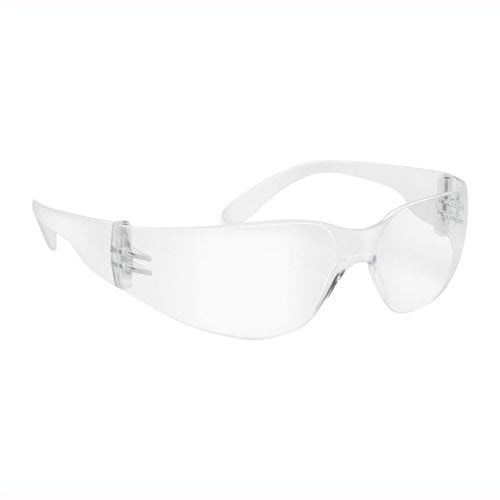 Las gafas Wrap-Around Sport Shooting ofrecen lentes de policarbonato de alto impacto, 99% de protección UV y un diseño envolvente que evita el empañamiento.
