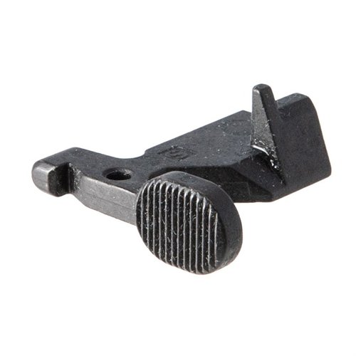 El Bolt Catch de Sons of Liberty Gun Works es una pieza OEM de alta calidad, ideal para tu AR-15 Mil-Spec, asegurando un funcionamiento fiable y duradero.