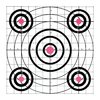 Los dianas SCORE KEEPER de CHAMPION TARGETS tienen colores fluorescentes que facilitan la visibilidad, además de una sección para registrar datos importantes.
