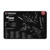 Protege tu arma durante la limpieza con el TEKMAT para SIG SAUER P320, con un diseño antideslizante y fácil limpieza, ¡sin rayones ni daños!