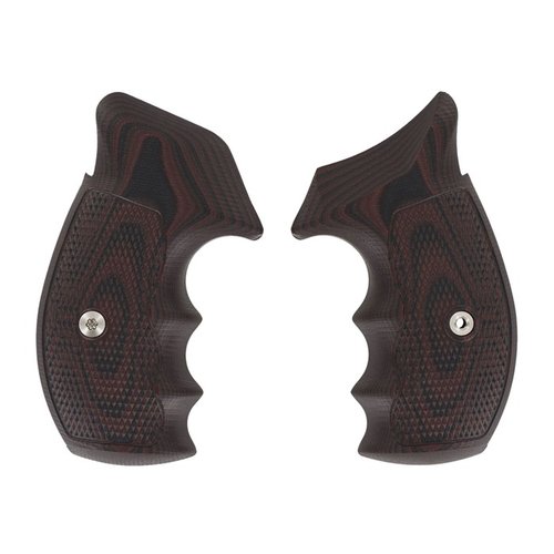 Las empuñaduras Tactical Diamonds ofrecen una textura muy agresiva y antideslizante, perfectas para uso táctico y de competición. Hechas de G10, disponibles en round butt.