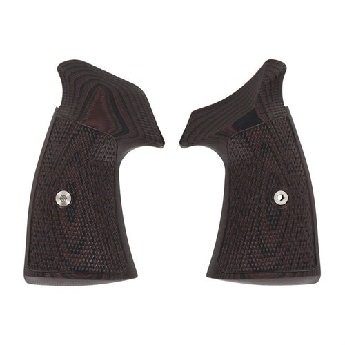 Las empuñaduras Tactical Diamonds de VZ Grips ofrecen una textura muy agresiva y antideslizante, perfectas para uso táctico, de competición y portación.