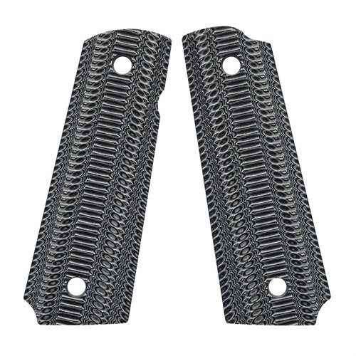 Las empuñaduras VZ 1911 Alien® ofrecen un gran agarre y estilo, perfectas para tu 1911 full-size, ideales para uso diario y prácticas de tiro.