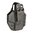 BLACKHAWK STACHE IWB LB HOLSTER GLOCK 19/23/32/44/45 BLACK