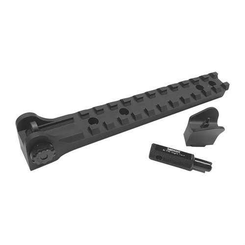 Mejora tu Ruger® 10/22® con los miras B-TM de Samson, que ofrecen una altura de 1.25” para un mejor confort y alineación, ¡perfectas para tu tiro!