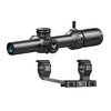 El visor Swampfox Arrowhead 1-8x24mm SFP ofrece un diseño óptico avanzado, torretas bloqueables y retículas iluminadas, ideal para uso en defensa y policial.