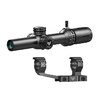 El visor Swampfox Arrowhead 1-10X24 SFP ofrece turrets de bloqueo, diseño óptico avanzado, y retículas iluminadas, ideal para uso en defensa y policial.