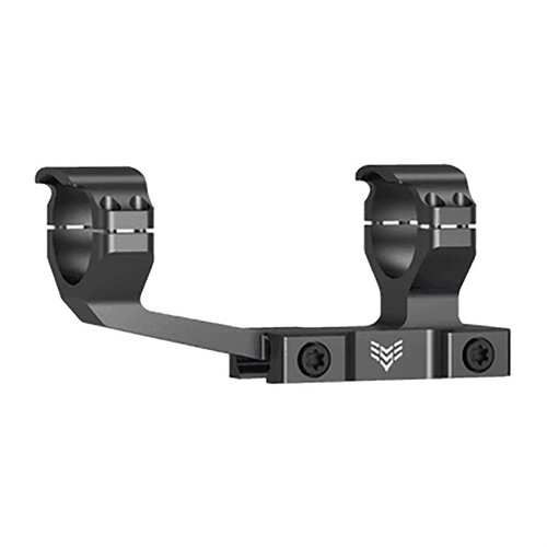 El Independence AR Cantilever Mount de 30mm ofrece una posición avanzada para tu mira, máxima estabilidad y sin movimientos, ¡ideal para tu rifle!