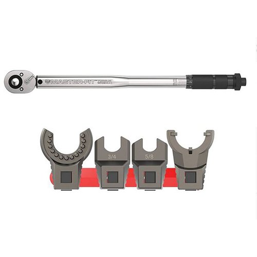 El set de llaves Master-Fit A2 está diseñado para un ajuste preciso en tuercas A2, con construcción de acero inoxidable y recubrimiento de titanio para un agarre sin deslizamiento.