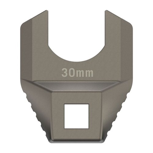 La llave MASTER-FIT FREE-FLOAT BARREL NUT WRENCH de REAL AVID te ofrece un ajuste preciso, acero inoxidable recubierto de titanio y un agarre sólido para un control sin deslizamientos.