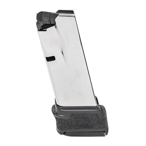 Consigue los cargadores OEM de Springfield Armory para tu Hellcat en 9mm, con capacidad de 11 y 13 balas, ideales para un rendimiento óptimo en el campo.