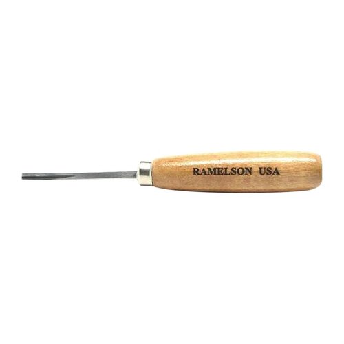 Herramientas de restauración de líneas con mangos de madera y puntas de 3/32", 1/8" y 5/32" para retocar líneas y diseños con precisión. Hecho en EE.UU.
