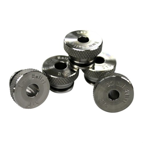 Los Bullet Inserts para el Modular Headspace Comparator te ofrecen mediciones precisas al contactar el ogive de la bala como lo hace tu cañón. ¡Consistencia garantizada!