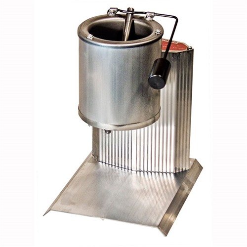 El PRODUCTION POT IV de LEE PRECISION tiene capacidad para 10 lbs de plomo, se calienta en menos de 20 minutos y cuenta con control de temperatura infinito.