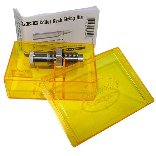 Los dies Collet de Lee Precision te ofrecen municiones más precisas, sin necesidad de lubricación, y prolongan la vida de tus casings hasta diez veces.