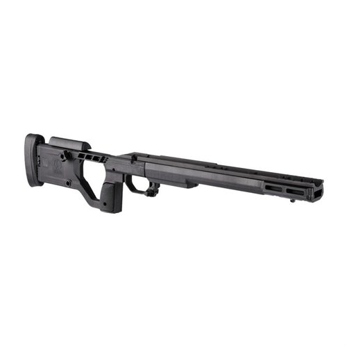 El chasis X-Ray Gen 4 es ligero, ergonómico, acepta revistas AICS y ofrece ajustes sin herramientas, todo a un precio increíble para el tirador.