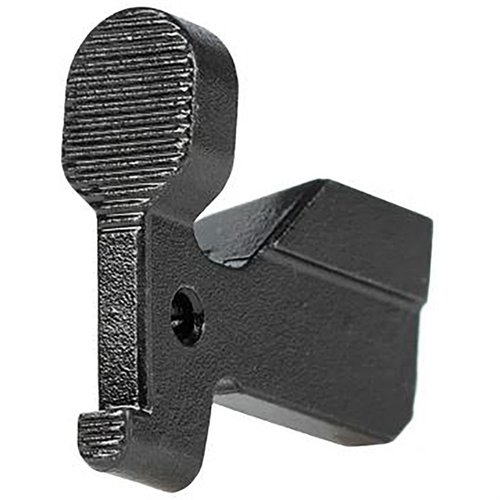 El M5 Bolt Catch de AERO PRECISION es un recambio de acero duradero, perfecto para receptores inferiores AR .308, asegurando un funcionamiento fiable y eficiente.