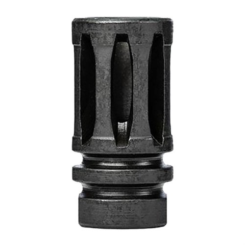 El A2 Birdcage Flash Hider para AR .308 ofrece un estilo clásico, reduce el destello y es compatible con .30 Caliber, ¡perfecto para mejorar tu precisión!