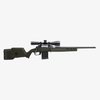 El Hunter 110 de Magpul ofrece ergonomía mejorada, ajuste de longitud y altura, y compatibilidad con AICS, todo en un diseño robusto y ligero.