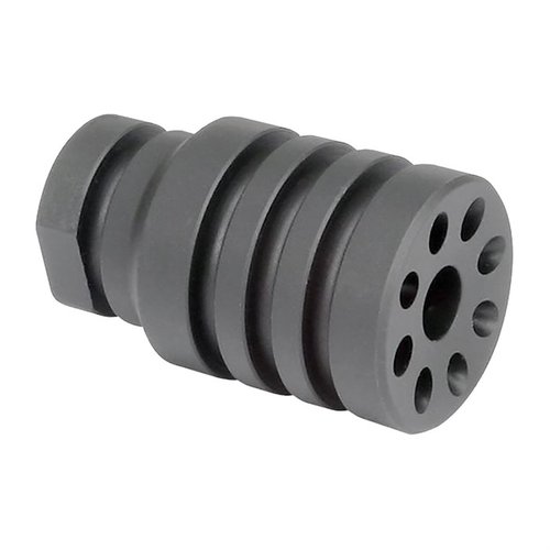 El Pistol Blast Diverter de Midwest Industries desvía el retroceso hacia adelante, es de acero tratado, ligero y perfecto para tus pistolas y rifles 5.56/.223.