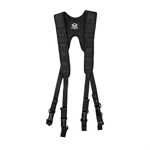 Los LE Duty Belt Suspenders de Grey Ghost Gear evitan que tu cinturón se caiga, son compatibles con cinturones de 2", y permiten añadir equipo extra.