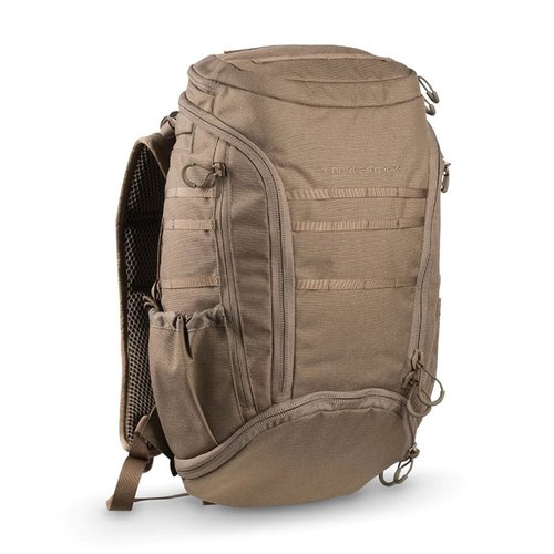 La Eberlestock Little Trick Pack es ideal para llevar tu equipo diario, con acceso rápido a armas, almacenamiento flexible y capacidad de 1,140 pulgadas cúbicas.