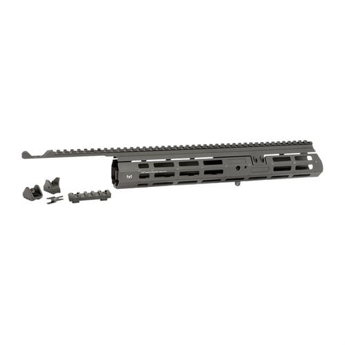 Mejora tu puntería con el HENRY 45-70 HANDGUARD SIGHT SYSTEM de MIDWEST INDUSTRIES, diseñado para ofrecer estabilidad y precisión en cada disparo.