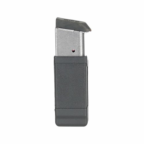 El Blackhawk Single Mag Case te ofrece acceso rápido a cargadores de repuesto, con retención segura y clip ajustable para diferentes anchos de cinturón.