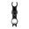 JMAC CUSTOMS GAS BLOCK COMBO WITHOUT DETENT HOLE - ADJUSTABLE