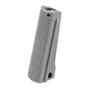 Mejora tu 1911 con el Mainspring Housing de acero inoxidable de Fusion, CNC mecanizado, acabado mate o negro, y diseño checkered para mejor agarre.
