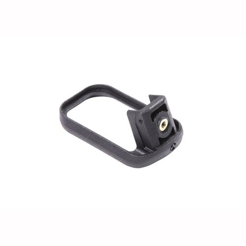 El Magpul GL Enhanced Magazine Well para GLOCK 19 GEN 4 mejora la inserción de cargadores, ofrece fácil recarga y es compatible con varios pisos de cargador.