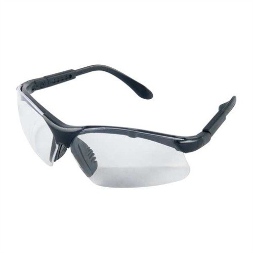 Las gafas de tiro RADIANS ofrecen protección UV, lentes de policarbonato resistentes a impactos, y un ajuste cómodo para disparar día y noche.