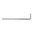 BONDHUS 0.050" SAE BALL-HEX "L" WRENCH
