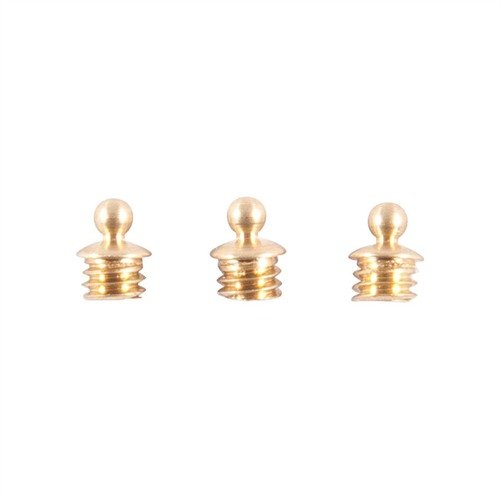 Los SIGHT BEADS de BRADLEY GUNSIGHT ofrecen un índice positivo y mayor resistencia, con opciones en plástico rojo, blanco o en bronce dorado.