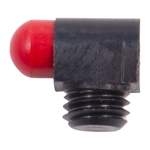 Los SIGHT BEADS de Bradley ofrecen un montaje sólido en acero, mayor área de contacto y están disponibles en plástico rojo o blanco y en bronce dorado o plateado.