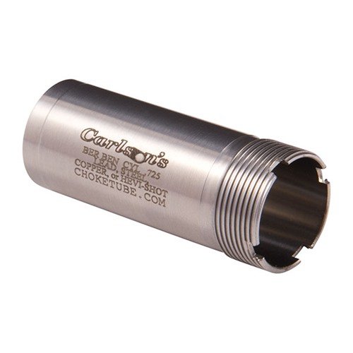 Los tubos de choke de acero inoxidable de Carlson's son ideales para tu Beretta o Benelli, compatibles con cargas de acero y magnum, ¡no te los pierdas!