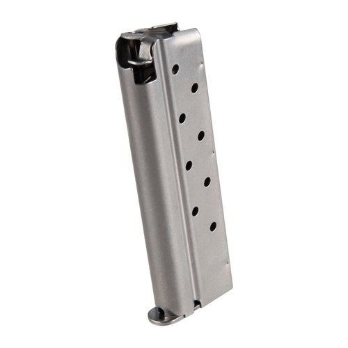Los cargadores Colt 1911 9RD 9MM son de calidad premium, fabricados para un ajuste perfecto, con resortes de acero templado y seguidores de acero duraderos.