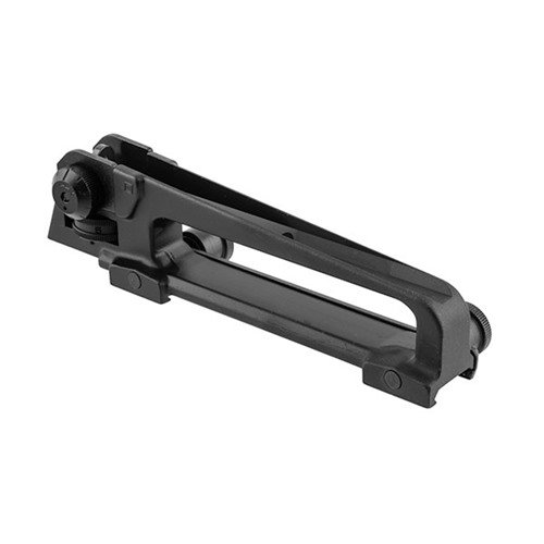 El Carry Handle Ajustable de Colt ofrece un sistema de miras Mil-Spec, ajuste de elevación hasta 600 metros y se monta fácilmente en receptores Picatinny.