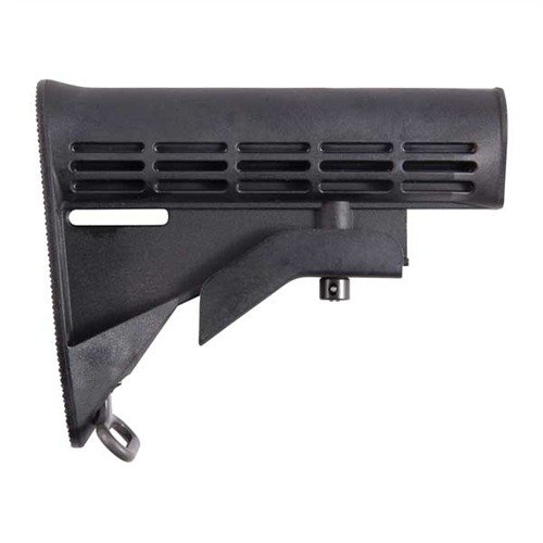 El AR-15 STOCK ASSY COLLAPSIBLE OEM BLK de COLT es ligero, ajustable y diseñado para tu AR-15 Carbine o Government Carbine, mejorando tu experiencia de disparo.