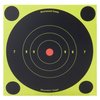 Los objetivos SHOOT-N-C® destacan tus impactos con un halo fluorescente, son autoadhesivos y fáciles de ver, ¡perfectos para tus sesiones de tiro!