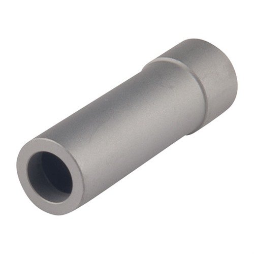 El GOV'T REVERSE PLUG de CASPIAN está fabricado en acero inoxidable, con un diseño de collar de 3/8" que garantiza contacto 360° y evita cortes de 90° que debilitan el slide.