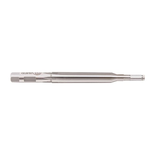 Los reamers LIVE PILOT de CLYMER son duraderos, con corte suave y permiten ajustar bushings para un ajuste perfecto, cumpliendo con las especificaciones SAAMI.
